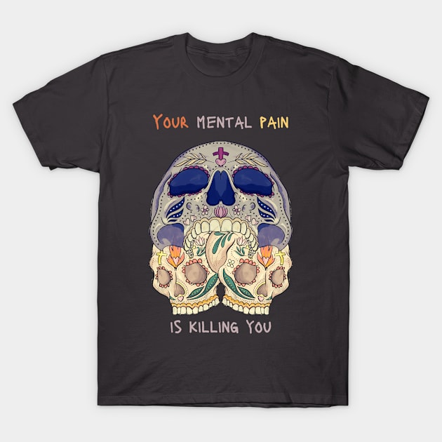 Mental pain T-Shirt by Alfaroni